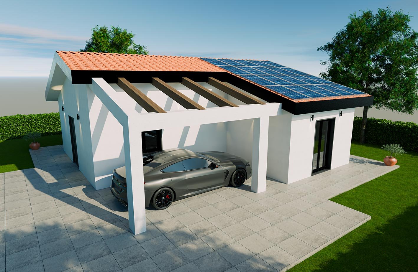 Villa_A0_Render_Parcheggio_1